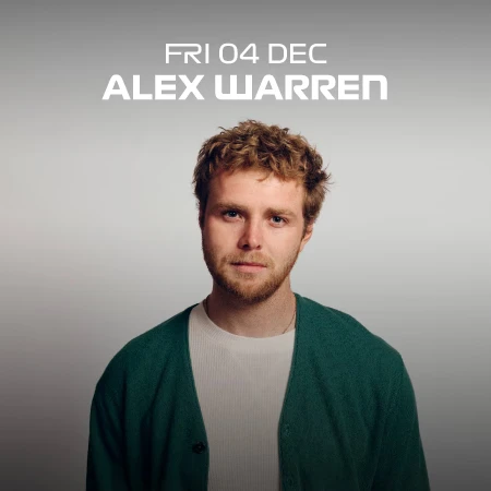 Alex Warren — official event artwork