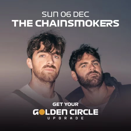 The Chainsmokers — official event artwork