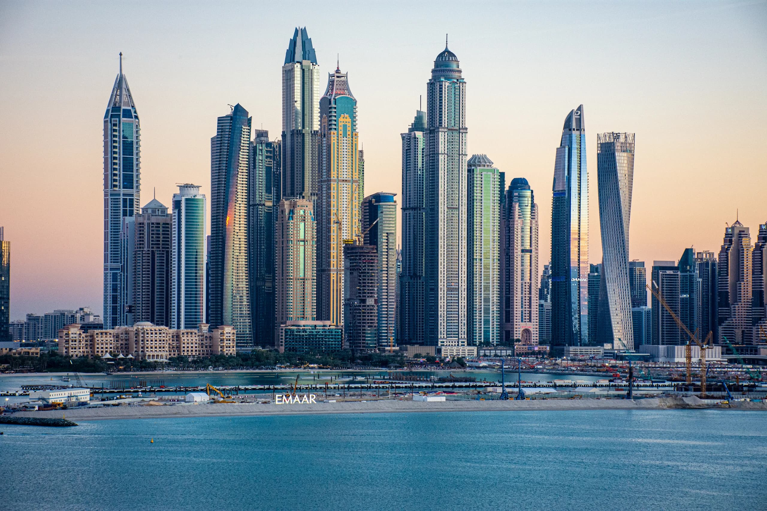 Dubai Marina waterfront